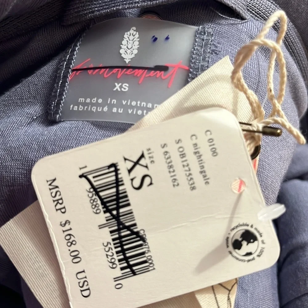 NWT Free People Adventure Awaits Fleece Jacket Size XS